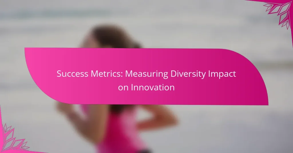 Success Metrics: Measuring Diversity Impact on Innovation